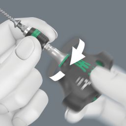 Wera Kraftform Kompakt 400 RA Imperial 1 Interchangeable Ratchet Screwdriver Set 17 Pieces