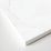 Wilsonart Zenith Marmo Paros Matt White Marble Effect Compact Laminate Breakfast Bar 3000mm x 950mm x 12mm