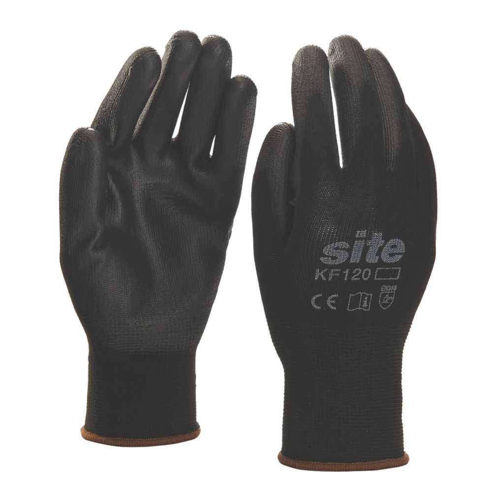 Black Work Gloves, PPE