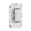 British General Nexus 20A Grid SP Centre Off Control Switch Brushed Steel