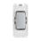 British General Nexus 20A Grid SP Centre Off Control Switch Brushed Steel