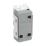British General Nexus 20A Grid SP Centre Off Control Switch Brushed Steel