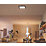 Philips SceneSwitch LED Panel Ceiling Light Black 12W 1100lm