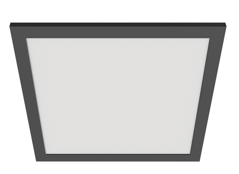 Philips SceneSwitch LED Panel Ceiling Light Black 12W 1100lm Screwfix