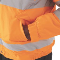 Site Battell Hi-Vis Pilot Jacket Orange X Large 44-46" Chest