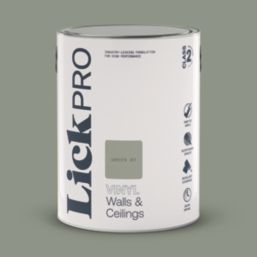 LickPro  5Ltr Green 02 Vinyl Matt Emulsion  Paint