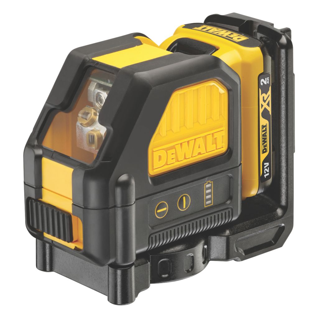 Refurb DeWalt DCE088D1R-GB 12V 1 x 2.0Ah Li-Ion XR Red Self-Levelling Cross-Line Laser Level
