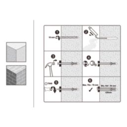 Easyfix  TX Short Expansion Frame Fixings 10mm x 120mm 12 Pack