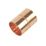Flomasta  Copper End Feed Equal Couplers 28mm 2 Pack