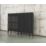 Arroll 660mm x 1114mm 4790BTU Black Cast Iron 4 Column Radiator