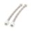 Hep2O Push-Fit Flexible Tap Connectors 22mm x 3/4" x 300mm 2 Pack