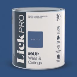 LickPro Max+ 2.5Ltr Blue 111 Eggshell Emulsion  Paint