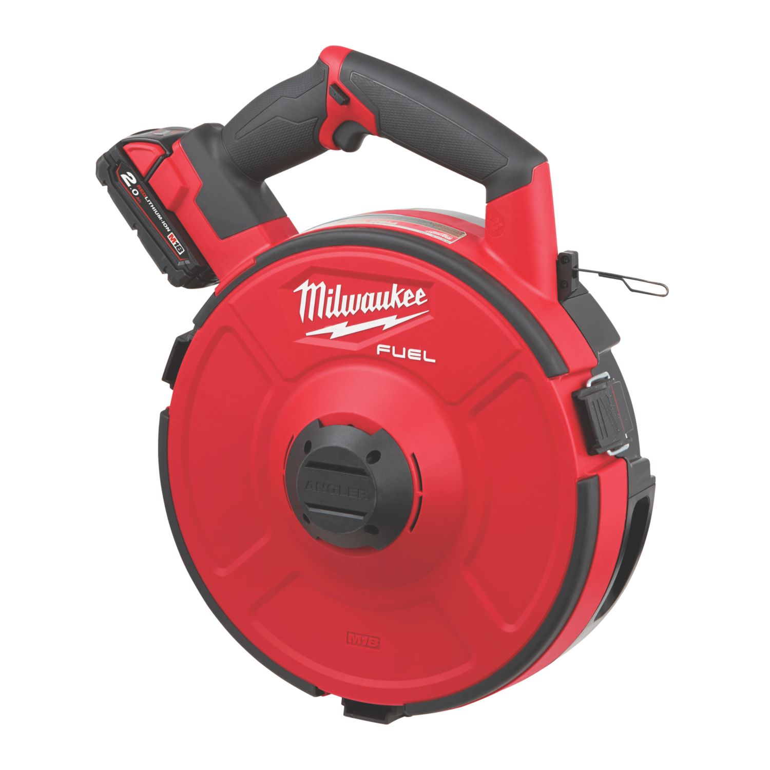 Milwaukee M18FPFT-20230MSET 18V 2 x 2.0Ah Li-Ion RedLithium Brushless Cordless Powered Fish Tape 30m (98') (947KG)