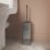 Elland Toilet Brush & Holder Brushed Chrome