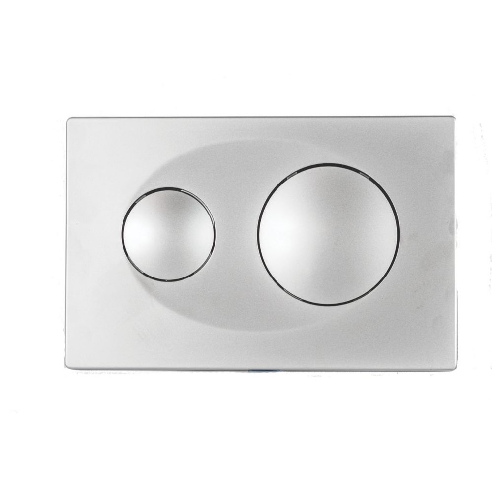 Fluidmaster Orbi Dual-Flush T-Series Activation Plate Matt Chrome