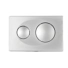 Fluidmaster Orbi Dual-Flush T-Series Activation Plate Matt Chrome