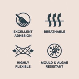 LickPro 5Ltr Smooth Pink 01 Masonry Paint