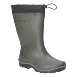 Cotswold Minchinhampton Lined Size 11  Green Non Safety Wellies