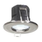 Collingwood H2 Lite CSP Fixed  Fire Rated LED Downlight Brushed Steel 4.2-6W 450-720lm
