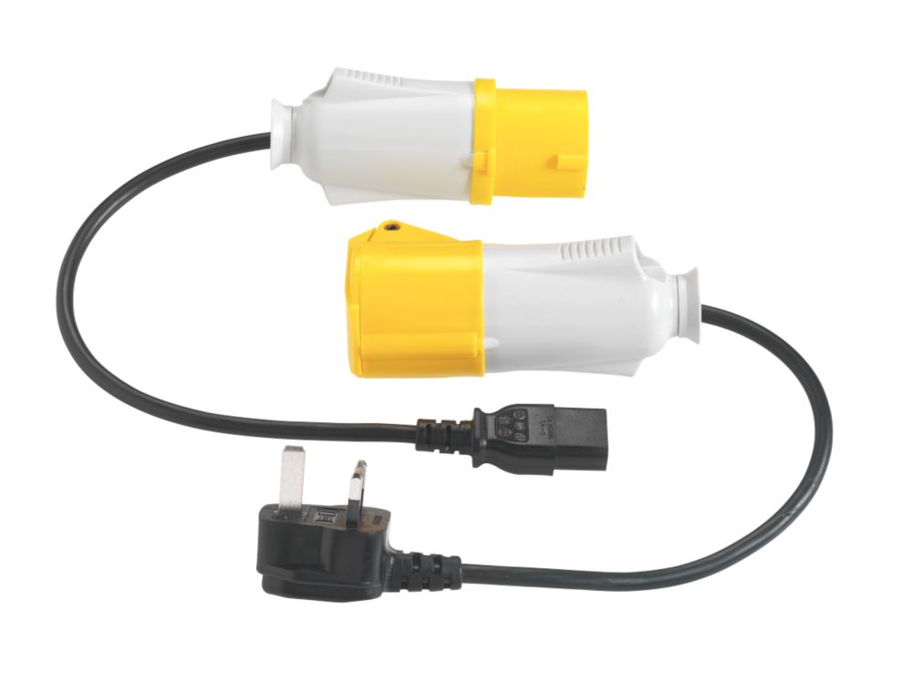 Kewtech 110V PAT Test Leads 300mm Screwfix