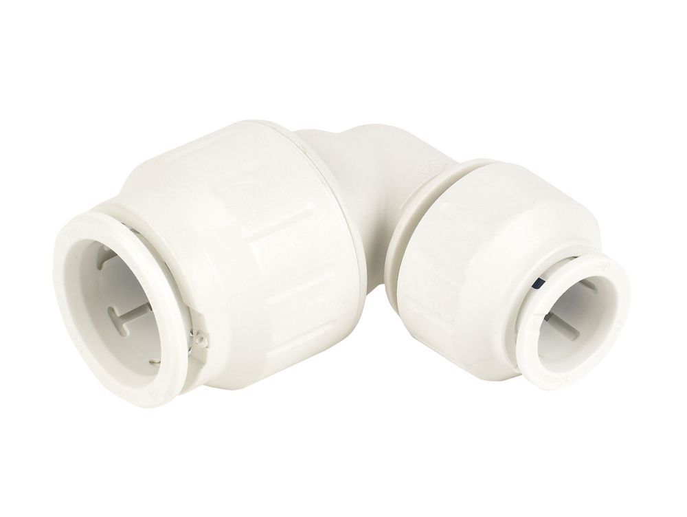 JG Speedfit  Plastic Push-Fit Reducing 90° Elbow 22mm x 15mm