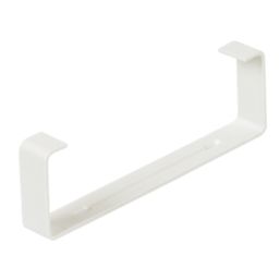 Manrose Rectangular Flat Channel Clips White 204mm 2 Pack