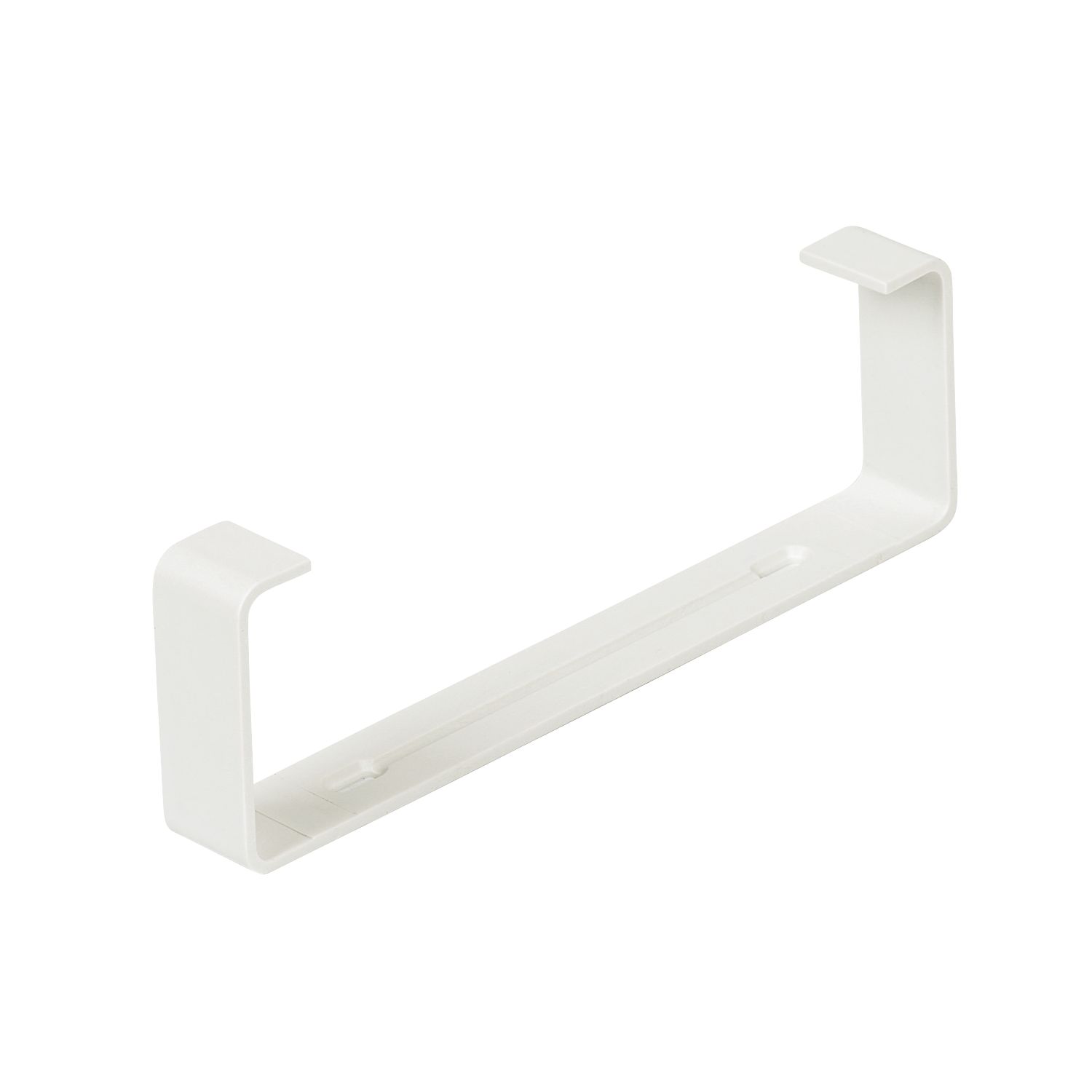 Manrose Rectangular Flat Channel Clips White 204mm 2 Pack (94835)