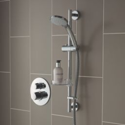 Ideal Standard Concept Easybox Slim Rear-Fed Concealed Chrome Thermostatic Mixer Shower