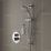 Ideal Standard Concept Easybox Slim Rear-Fed Concealed Chrome Thermostatic Mixer Shower