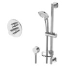 Ideal Standard Concept Easybox Slim Rear-Fed Concealed Chrome Thermostatic Mixer Shower