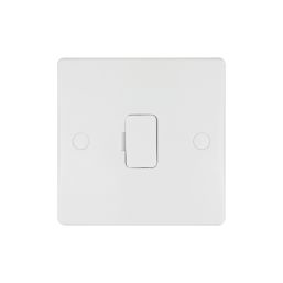 Schneider Electric Ultimate Slimline 13A Unswitched Fused Spur  White