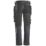 Snickers 6241 Work Trousers Steel Grey  36" W 35" L
