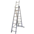 Zarges Light Trade Aluminium 5.12m Combination Ladder