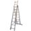Zarges Light Trade Aluminium 5.12m Combination Ladder