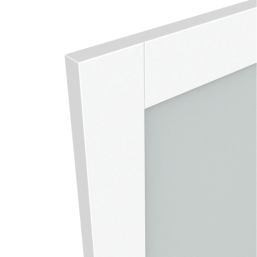 Green & Taylor  1-Frosted Light Primed White Wooden Shaker Internal Door 2032mm x 813mm