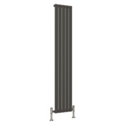 Reina Harley Single 1800mm x 350mm 2250BTU Anthracite Vertical Designer Radiator