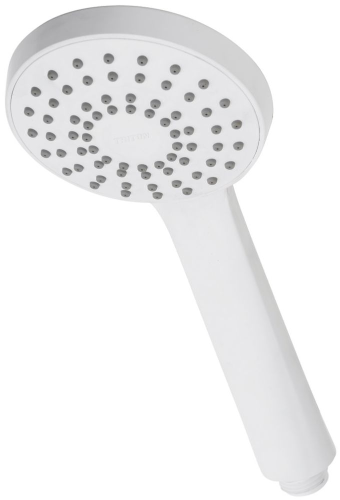 Triton Eva Shower Head White 95mm x 236mm
