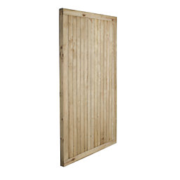 Forest Decibel Noise Reduction Garden Gate 900mm x 1800mm Natural Timber