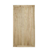 Forest Decibel Noise Reduction Garden Gate 900 x 1800mm Natural Timber