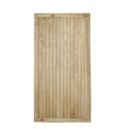 Forest Decibel Noise Reduction Garden Gate 900mm x 1800mm Natural Timber