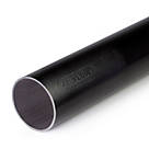 Aluflow  Round Aluminium Downpipe Black 68mm x 4m