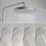 Mira Decor Warm Silver 10.8kW  Manual Dual Outlet Electric Shower