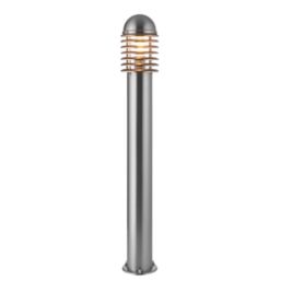 LAP Shutter 1000mm Outdoor Bollard Light Brushed Stainless Steel