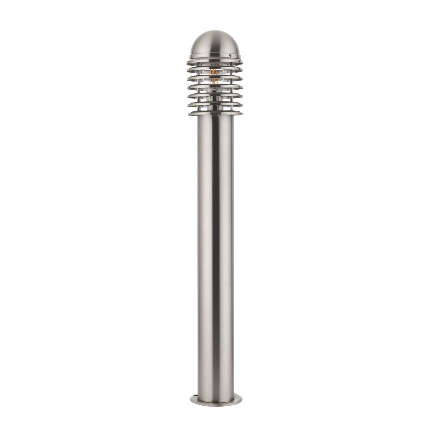 LAP Shutter 1000mm Outdoor Bollard Light Brushed Stainless Steel (948PG)