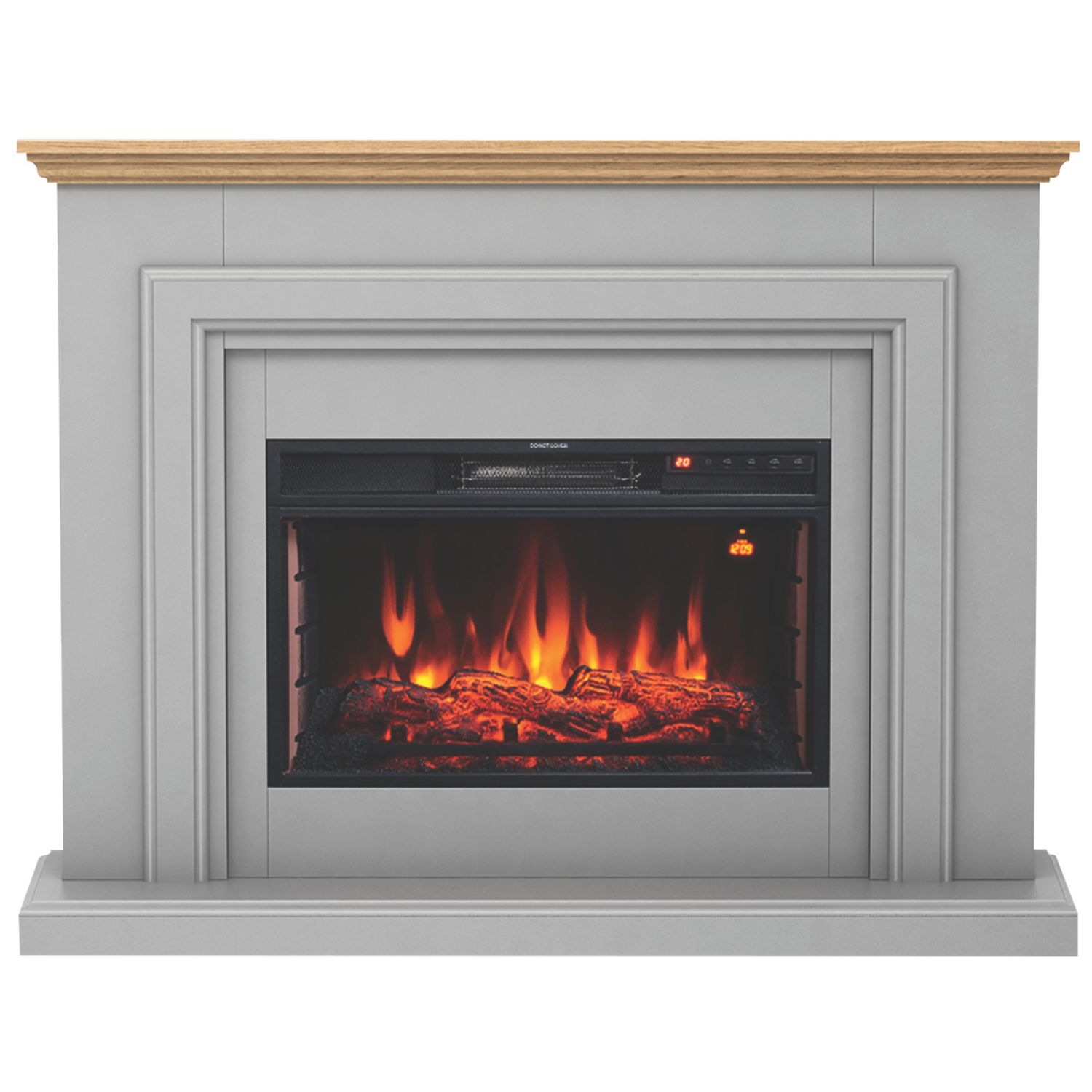 Focal Point Horsham Electric Suite Grey Painted-Effect 1140mm x 330mm x 872mm (948PH)