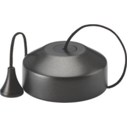 Knightsbridge  1-Way LED Pull Cord Dimmer Smoked Bronze