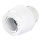 Hep2O  Plastic Push-Fit Keyless Stop End 15mm