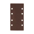 Flexovit  A203F 120 Grit 8-Hole Punched Multi-Material Sanding Sheets 185mm x 93mm 6 Pack