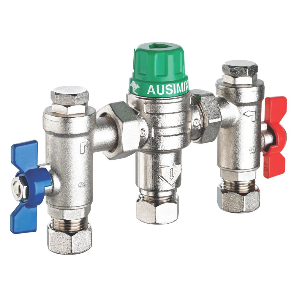 Reliance Valves HEAT110785 Ausimix 4-in-1 Thermostatic Mixing Valve 22mm