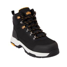 Site Stornes    Safety Boots Black Size 8